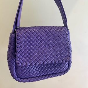 Bottega Veneta Small Leather Intreccio Cobble Shoulder Bag